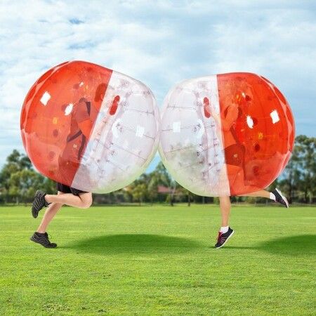 Inflatable Bumper Ball 1-Pack 5FT/1.5M Body Sumo Zorb Balls for Teen &  0.8mm Thick PVC Human Hamster Bubble Balls Play Bumper Bopper Toys