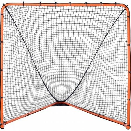 Lacrosse Goal 1.8mx1.8m Lacrosse Net Folding Portable Backyard Lacrosse Training Equipment Steel Frame Training Net Quick & Easy Setup Lacrosse Goal