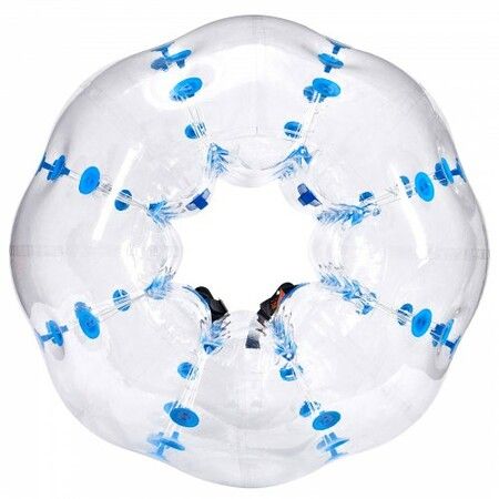 Inflatable Bumper Ball 1-Pack 5FT/1.5M Body Sumo Zorb Balls for Teen &  0.8mm Thick PVC Human Hamster Bubble Balls Play Bumper Bopper Toys