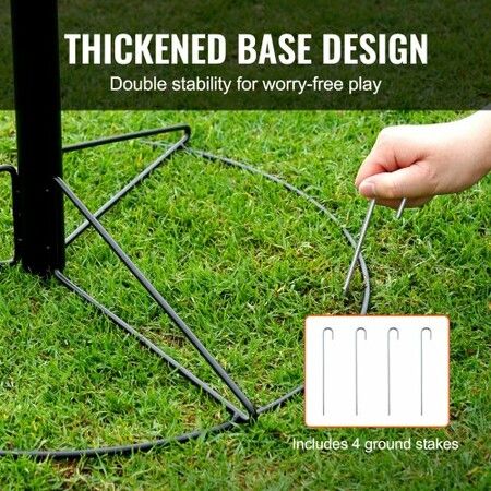 Disc Golf Basket 24-Chains Portable Disc Golf Target Hole Heavy Duty Steel Practice Disc Golf Course Basket Indoor & Outdoor Pro Golf Basket Set