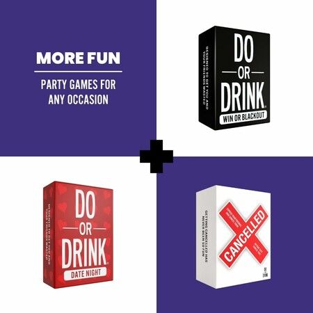 Do or Drink Naughty Edition The Adult Drinking Game for Spicy Situations Fun Party Games for Game Night, Pre Games, After Parties, and More