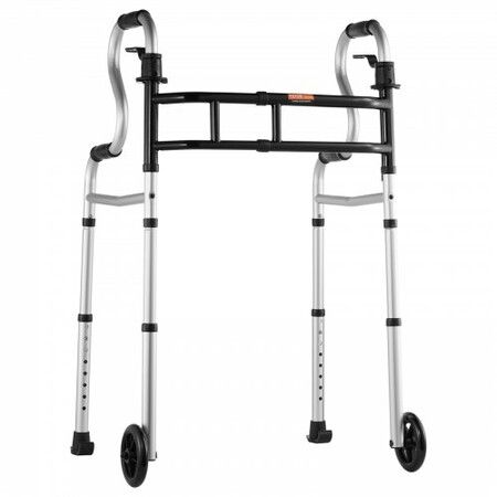 Folding Walker Stand-Assist Folding Walkers with Adjustable Height & Width