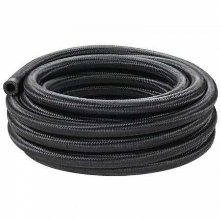 6AN 20 FT Fuel Line Kit Stainless Steel Nylon Braided 12 Hose End Fitting