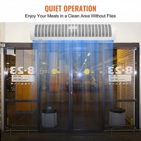 1.2m Commercial Indoor Air Curtain Super Power 2 Speeds 2802m3/h UL Certified Wall Mounted Air Curtains for Doors Indoor Over Door Fan