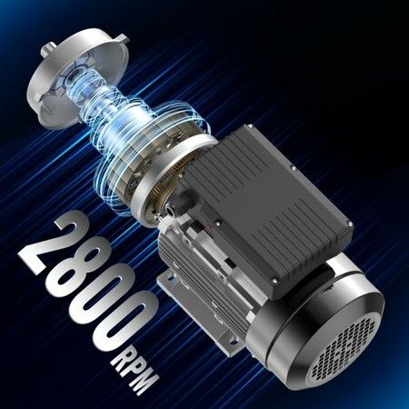 1.1KW Electric Motor 2800 rpm AC 220~240V 7.1A 90S B34 Frame Air Compressor Motor Single Phase 24mm Keyed Shaft CW/CCW Rotation