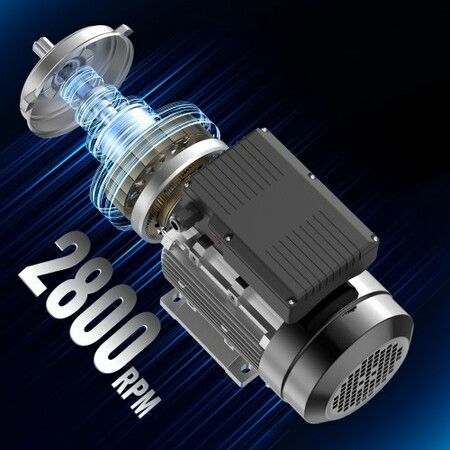 1.1KW Electric Motor 2800 rpm AC 220~240V 7.1A 90S B3 Frame Air Compressor Motor Single Phase 24mm Keyed Shaft CW/CCW Rotation