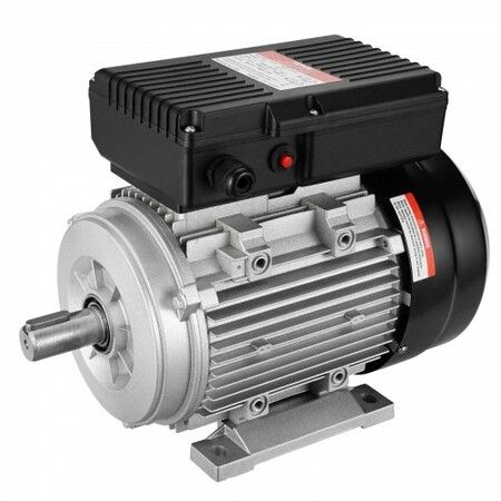 1.1KW Electric Motor 2800 rpm AC 220~240V 7.1A 90S B3 Frame Air Compressor Motor Single Phase 24mm Keyed Shaft CW/CCW Rotation