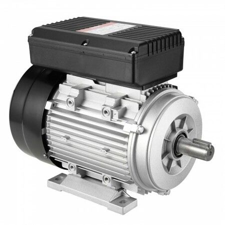 1.1KW Electric Motor 2800 rpm AC 220~240V 7.1A 90S B3 Frame Air Compressor Motor Single Phase 24mm Keyed Shaft CW/CCW Rotation