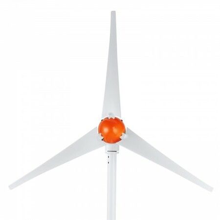 500W Wind Turbine Generator 12V Wind Turbine Kit 3-Blade Wind Power Generator with Anemometer MPPT Controller & Adjustable Windward Direction Suitable