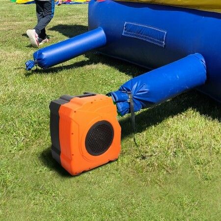 Inflatable Blower 1100W 1.5 & 1.7 HP Bounce House Blower Pump Commercial Air Blower for Inflatables 3100 RPM Bouncy Castle Electric Fan