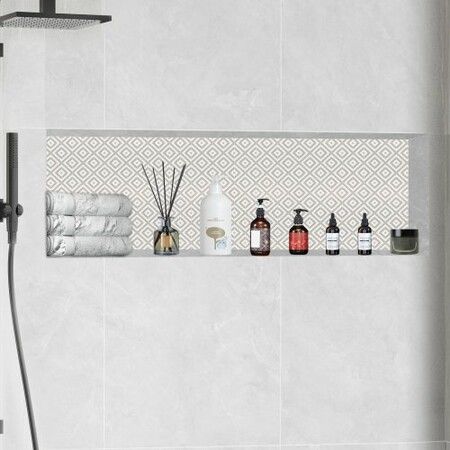 Shower Niche Ready for Tile 40.64 x 127 cm 16 x 50 inch Single Shelf Organizer Square Corners Wall-inserted Niche Recessed Sealed Protection