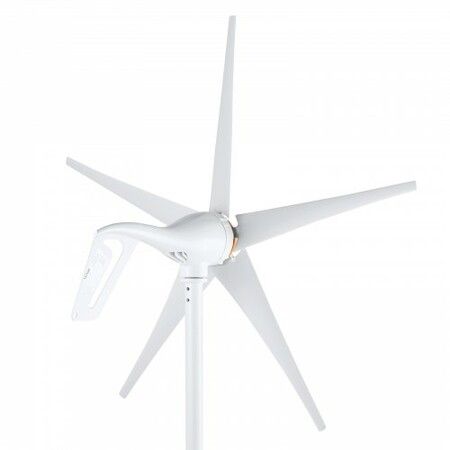 500W Wind Turbine Generator 12V Wind Turbine Kit 5-Blade Wind Power Generator with MPPT Controller Adjustable Windward Direction & 2.5m/s Start Wind Speed