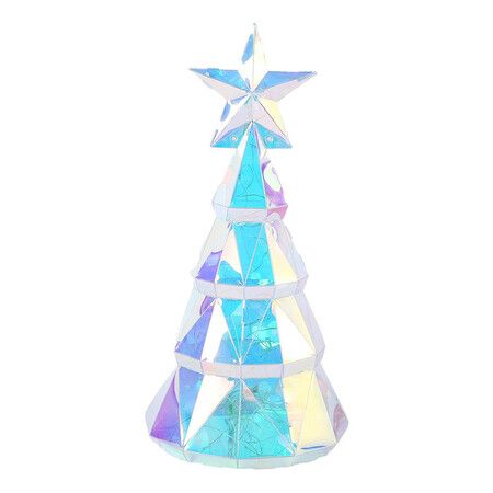 38cm Christmas Tree Festive LED Lighting Decoration, Christmas Holiday Atmosphere, Light Tree Table Decoration Home Decor