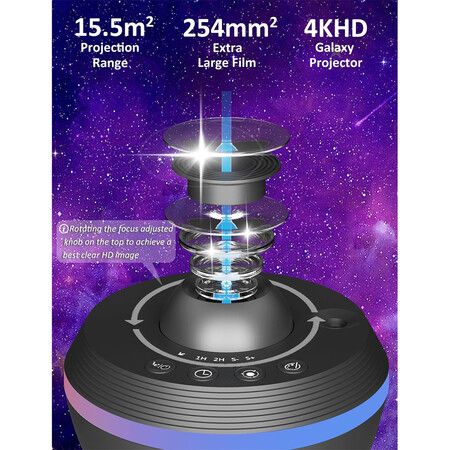 Planetarium Galaxy Projector, 13 in 1 Star Light Projector Starry Sleep Night Light with Dynamic Meteors for Bedroom Decor，Kids Age 6 Up