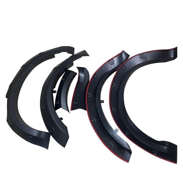 Pocket style Fender Flares Wheel Arch  Fits Isuzu D-MAX DMAX 2011 - 2018 Black Textured