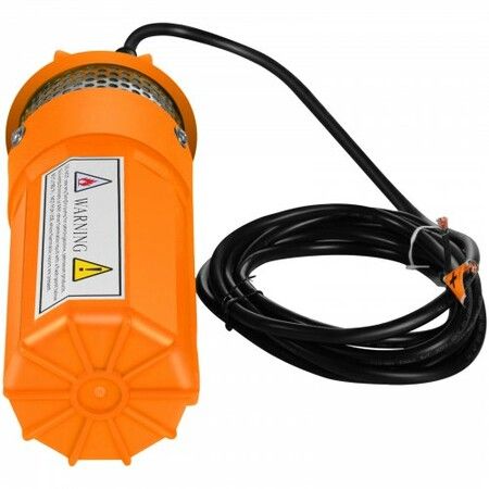 Solar Powered Submersible Pump 24V DC Deep Water Well Pump Submersible Water Pump with 3 m 10 ft Cable for Farm Ranch Household