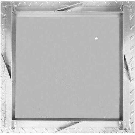 Recessed Manhole Cover 60 x 60 cm Clear Opening Galvanized Steel Drain Cover Overall Size 67 x 67 cm Sealed Square Manhole Cover and Frame Steel Man Hole