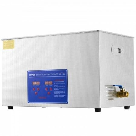 30L Digital Ultrasonic Cleaners Cleaning Equipment Bath Tank w/Timer Heated