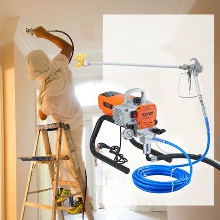 High Pressure Airless Wall Paint Spray Gun Sprayer 600W Machine Spraying