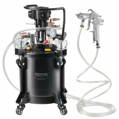 Spray Paint Pressure Pot Tank 10 L/2.5 gal Fully Automatic Stirring 70 psi