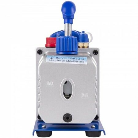 5 Gallon Vacuum Chamber Silicone Expoxy Degassing With 3CFM 1/4HP Vacuum Pump 84 L/Min