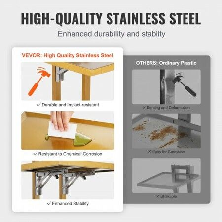 2 Tiers Stainless Steel Lab Carts with 2 Trays & 4 Silent Wheels Golden