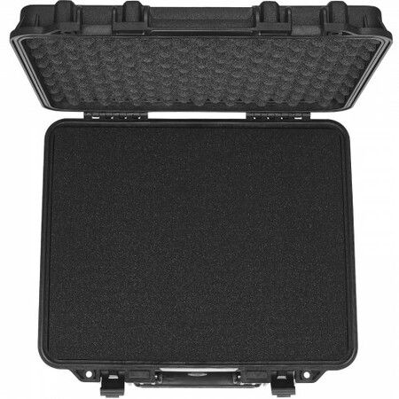 Hard Pistol Cases with Pre-cut PU Foam Lockable Pistol Case for 6 Pistol