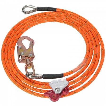 12.7mm Steel Core Flipline 16ft(4.8m) Arborist Flipline for Fall Protection