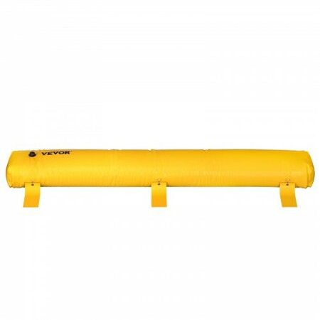 Flood Barrier 12 ft Length x 12 in Height Sandbag Alternative Water Barrier for Flooding with Great Waterproof Effect Reusable PVC Water Diversion Tubes