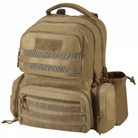 Tactical Range Backpack for 6 Pistols Gun Backpack Brown