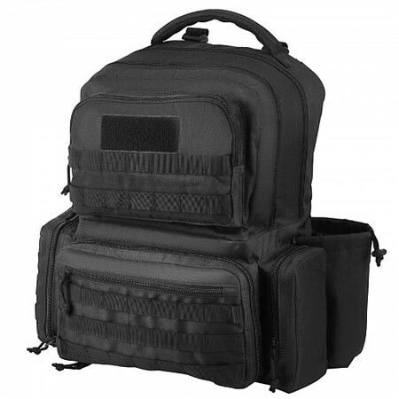 Tactical Range Backpack for 6 Pistols Gun Backpack Black