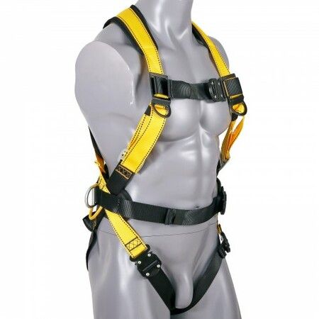 Safety Harness Full Body Harness with Padding & Quick Connect Buckles (S)