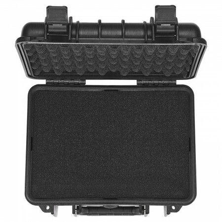 Hard Pistol Cases with Pre-cut PU Foam Lockable Pistol Case for 2 Pistol