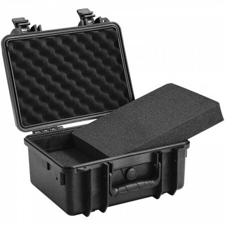 Hard Pistol Cases with Pre-cut PU Foam Lockable Pistol Case for 2 Pistol