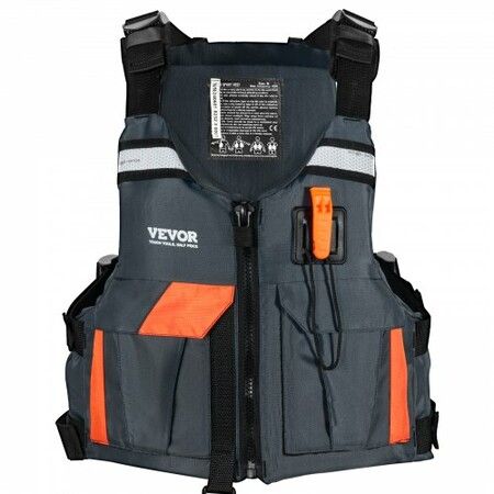 Life Vest for Watersports (PFD) Life Jacket with Waterproof Nylon & 85N Buoyancy Life Vest/Jacket for Any Water Activity-Fishing Kayaking Surfing