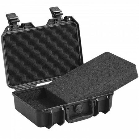 Hard Pistol Cases with Pre-cut PU Foam Lockable Pistol Case for 1 Pistol