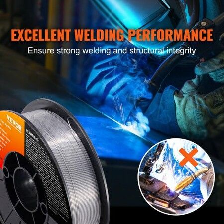 Flux Core MIG Welding Wire E71T-GS 0.035" 10LB Gasless Mild Steel MIG Wire