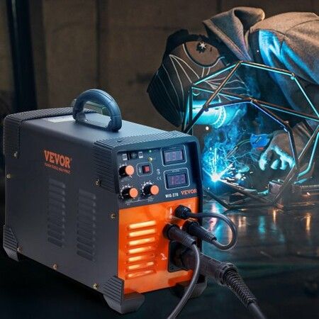 Mig Welder Welding Machine MIG-270 MIG MMA TIG IGBT DC Inverter Welder Digital Display