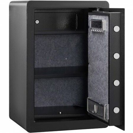 Safe 2.2 Cubic Feet Home Safe Steel for Cash Gold 15.75x13x23.6 inch