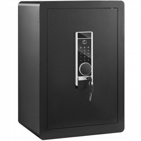 Safe 2.2 Cubic Feet Home Safe Steel for Cash Gold 15.75x13x23.6 inch