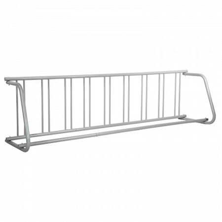 Floor Bike Rack 9 Holders Single-side Storage Stand For Garage Street Yard