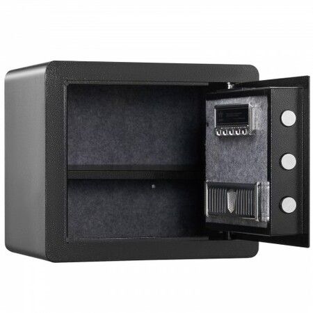 Safe 1.2 Cubic Feet Home Safe Steel for Cash Gold 15.8x11.8x13.8 inch