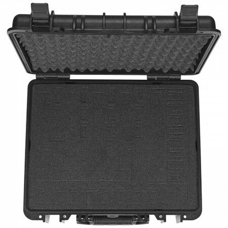 Hard Pistol Cases with Pre-cut Lining Lockable Pistol Case for 5 Pistol