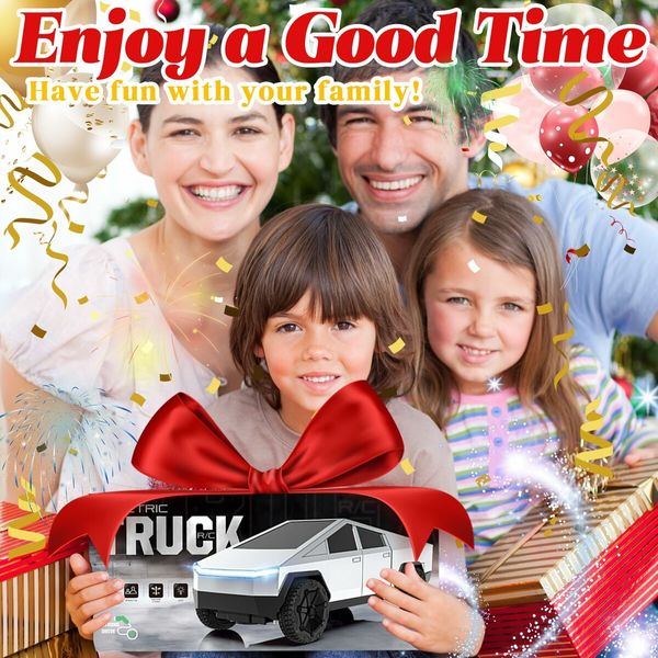 Cybertruck 1/12 RC Car,Toys Gifts for Age3+,2.4Ghz Remote Control Cars for Christmas Birthday Presents