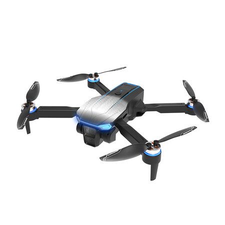 4K Camera RC Drone Alerts Out-of-Range Low Battery  Dual Batteries   2.4G WiFi  Brushless Motors Altitude Hold Stable Flight App Control