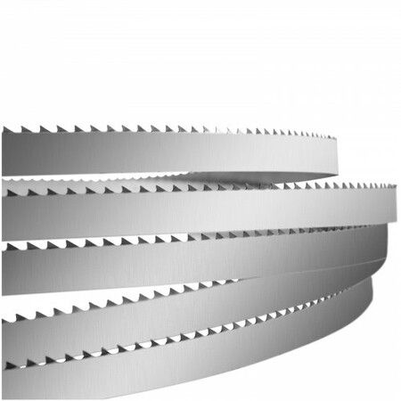 Band Saw Blade 1650*16*0.56mm 5 PCS/Pack Meat Bandsaw Blades for Replacement Carbon Steel Blade Meat Cutting Blade Wrapped by Rust-Proof Paper Fit