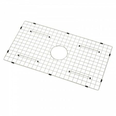 Sink Protector Grid 72.5x39.5 cm Stainless Steel Sink Grates Centered Drain Sink Grates with R20 Corner Radius Large Sink Bottom Grids Universal Bowl Rack