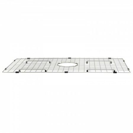 Sink Protector Grid 72.5x39.5 cm Stainless Steel Sink Grates Centered Drain Sink Grates with R20 Corner Radius Large Sink Bottom Grids Universal Bowl Rack