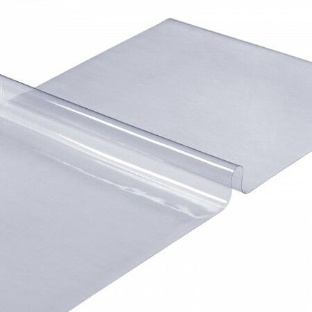 Clear Table Cover Protector 36" x 72" Table Cover 1.5 mm Thick PVC Plastic Tablecloth Waterproof Desktop Protector for Writing Desk Coffee Table