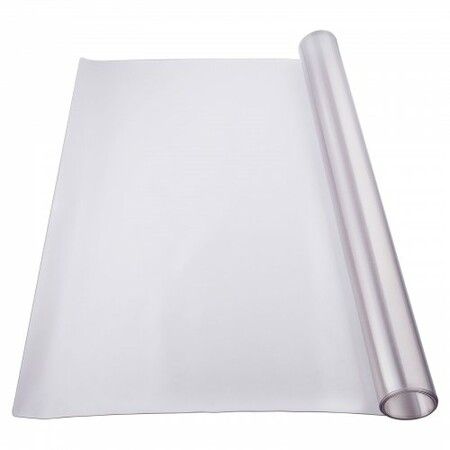 PVC Table Protector 42x60 Inch Frosted Plastic Desk Protector 1.5mm Thick